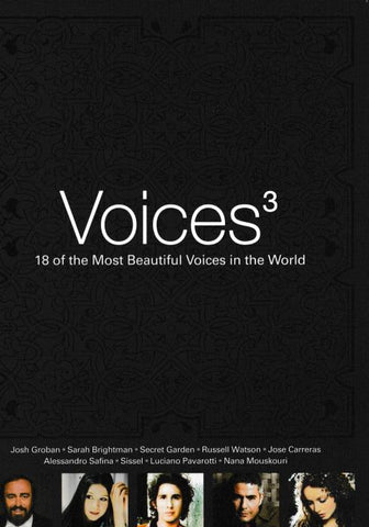 Voices 3: 18 Of The Most Beautiful Voices In The World w/ No Booklet