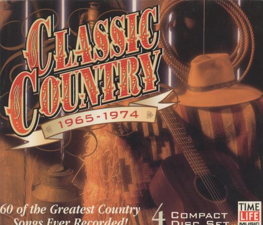 Classic Country: 1965-1974 4-Disc Set w/ Water Damaged Artwork