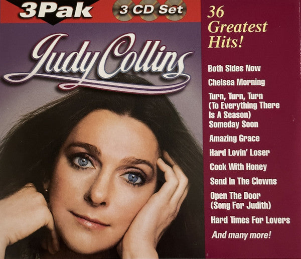 Judy Collins: 36 Greatest Hits 3-Disc Set