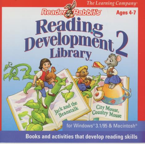 Reader Rabbit Reading Development Library 2