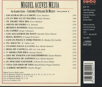 Miguel Aceves Mejia: Canciones Populares De Mexico Vol. 3