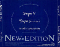 New Edition: Siempre Tu Promo w/ Back Artwork