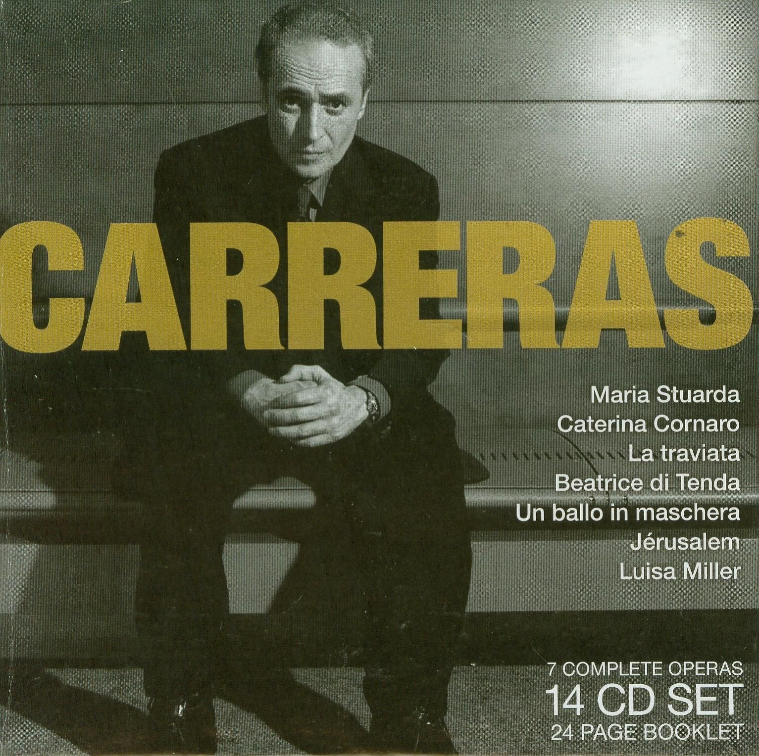 Jose Carreras: Legendary Performances Of 14-Disc Set