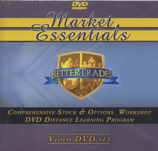 Better Trades: Market Essentials: Comprehensive Stock & Options Workshop 14-Disc Set