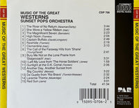 Music Of The Great Westerns w/ Back Artwork