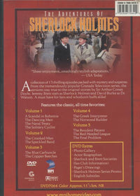 The Adventures Of Sherlock Holmes: The Complete Thirteen Episode Collection 5-Disc Set