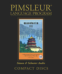 Pimsleur Mandarin Chinese III 16-Disc Set