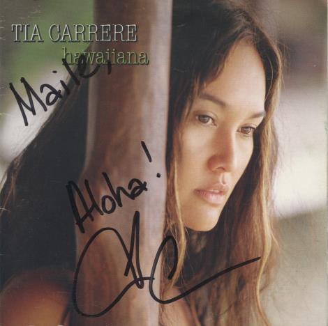 Tia Carrere: Hawaiiana Signed