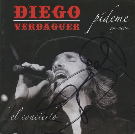 Diego Verdaguer: Pideme En Vivo: El Concierto Signed 2-Disc Set