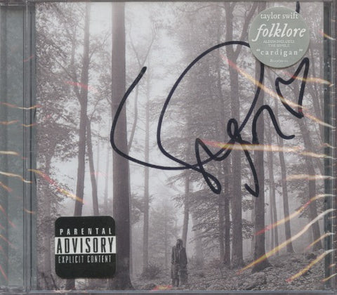 Taylor Swift: Folklore: In The Trees Deluxe Signed (w/ Heart)