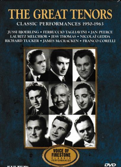 The Great Tenors: Classic Performances 1950-1963