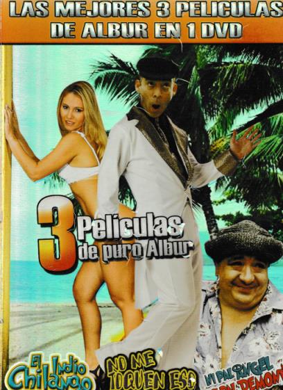 3 Peliculas De Puro Albur: El Indio Chilango / No Me Toquen Eso / Ni Pal Angel Ni Pal Demonio