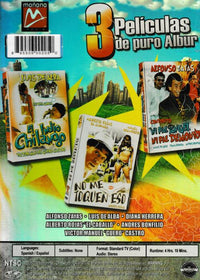 3 Peliculas De Puro Albur: El Indio Chilango / No Me Toquen Eso / Ni Pal Angel Ni Pal Demonio