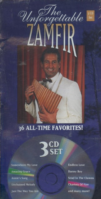 Zamfir: The Unforgettable Zamfir 3-Disc Set w/ Tall Box