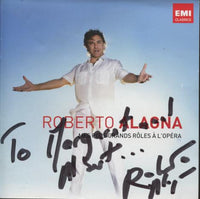 Roberto Alagna: Mes Plus Grands Roles A L'Opera Signed 3-Disc Set