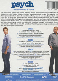 Psych: The Complete Sixth Season 4-Disc Set