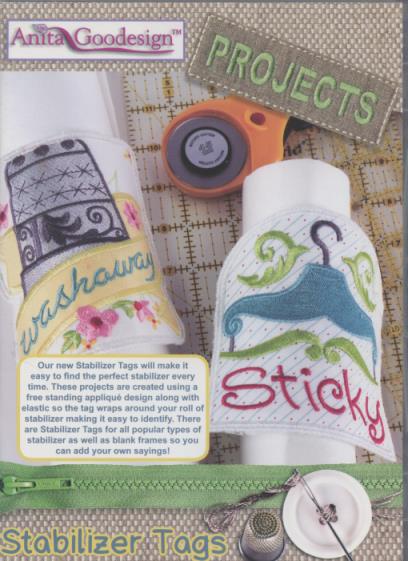 Anita Goodesign: Projects: Stabilizer Tags