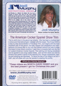 Professional Pet Stylist: The American Cocker Spaniel: Show Trim Vol. 25