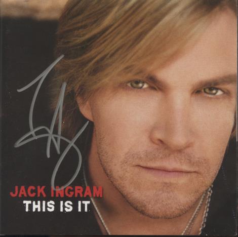 Jack Ingram: This Is It Signed Artwork Only