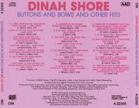 Dinah Shore: Buttons And Bows And Other Hits