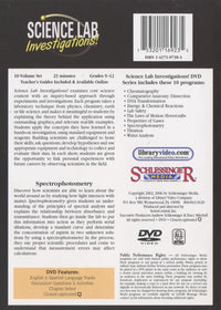 Science Lab Investigations! Spectrophotometry