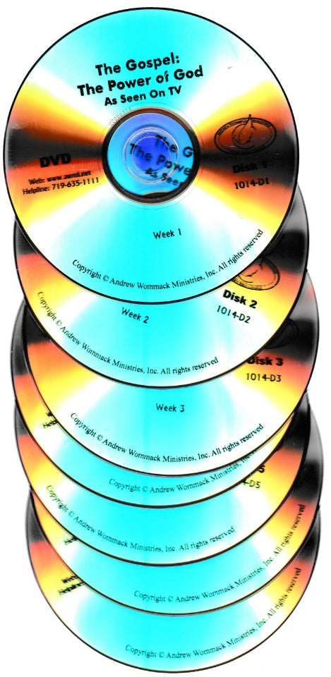 The Gospel: The Power Of God: A Synopsis Of Romans 7-Disc Set w/ No Artwork