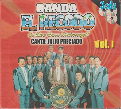 Banda El Recodo De Don Cruz Lizarraga: Canta Julio Preciado Volume 1 3-Disc Set