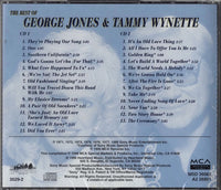 George Jones & Tammy Wynette: The Best Of George Jones & Tammy Wynette 2-Disc Set w/ Cracked Case