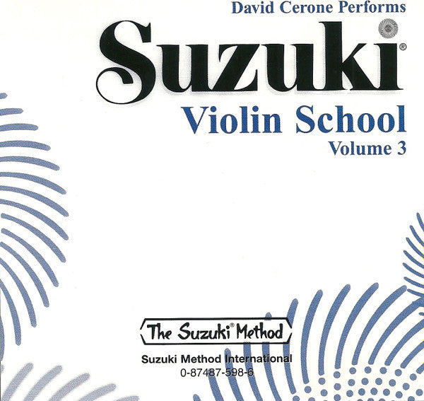 Suzuki Violin School Volume 3