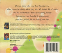 3 Little Buddies: Mr. Label, Miss Crinkle, The Teetherman 2-Disc Set