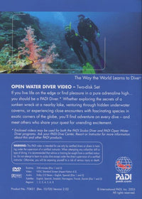 Padi Open Water Diver 2-Disc Set