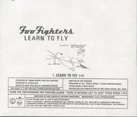 Foo Fighters: Learn To Fly Promo