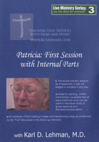 Patricia: First Session With Internal Parts