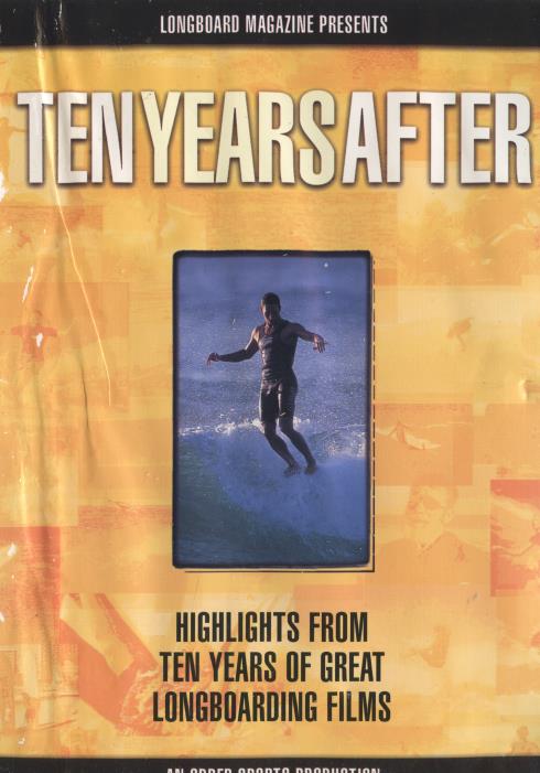 Ten Years After: Highlights From Ten Years Of Great Longboarding Films w/ Damaged Artwork