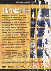 Ten Years After: Highlights From Ten Years Of Great Longboarding Films w/ Damaged Artwork