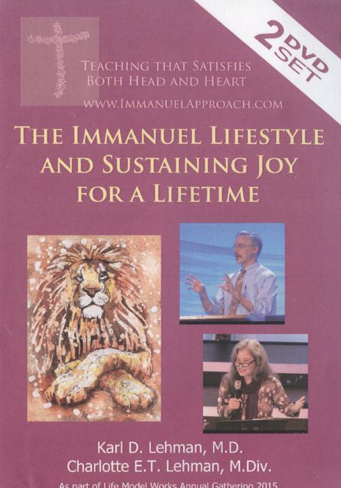 The Immanual Lifestyle And Sustaining Joy For A Lifetime 2-Disc Set