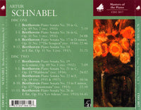 Artur Schnabel: Beethoven Complete Piano Sonatas Vol. 3 2-Disc Set