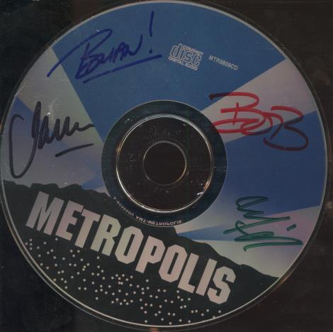 Metropolis: Aural Hygiene Signed w/ No Artwork