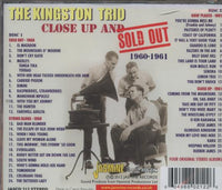 The Kingston Trio: Close Up And Sold Out 2-Disc Set w/ Cracked Case