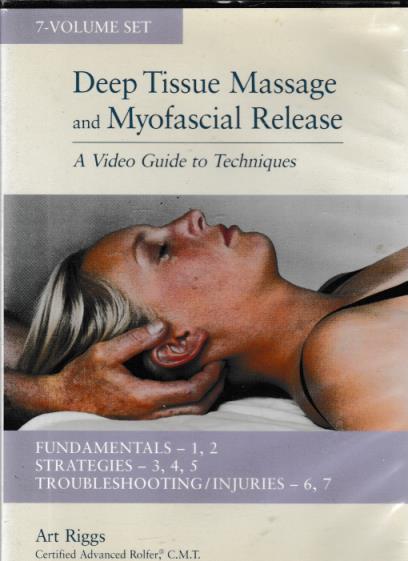 Deep Tissue Massage & Myofascial Release: A Video Guide To Techniques 7-Disc Set w/ Booklet