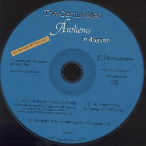 The Century Men: Anthems In Disguise Sampler w/ No Artwork