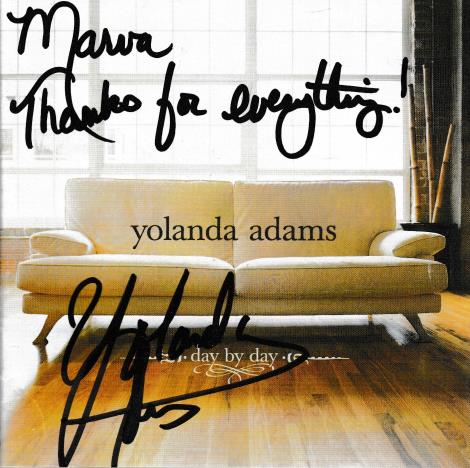 Yolanda Adams: Day By Day Autographed