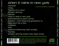 Daryl West: When It Rains In New York