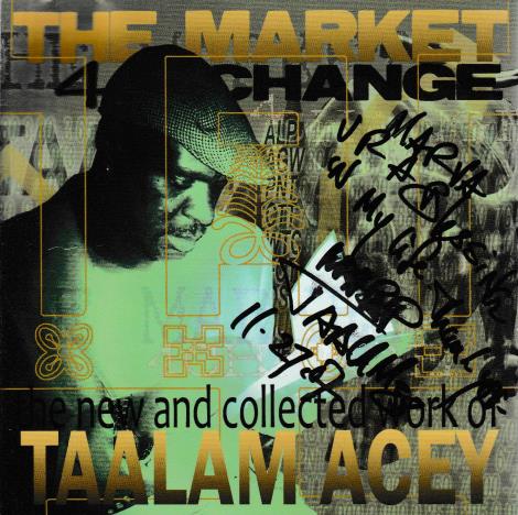 Taalam Acey: The Market 4 Change: The New And Collected Work Of Taalam Acey 2-Disc Set Signed