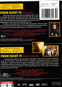 Prom Night III: The Last Kiss / Prom Night IV: Deliver Us From Evil