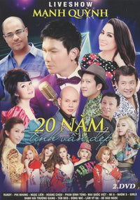 Manh Quynh: 20 Nam Tinh Van Dep: Live Show 2-Disc Set