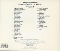 Suzuki Piano School Volume 1 w/ Back Artwork