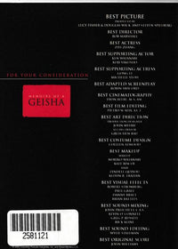 Memoirs Of A Geisha Black Cover FYC