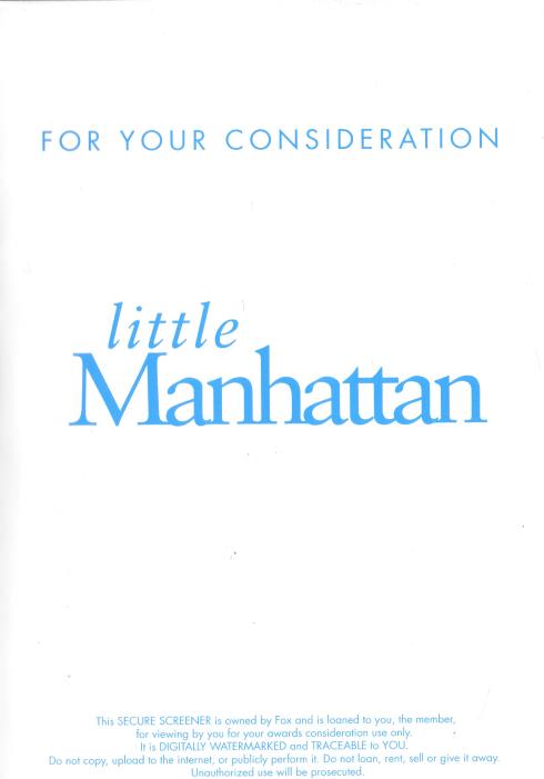 Little Manhattan: For Your Consideration