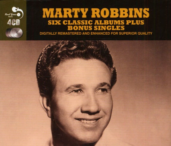 Marty Robbins: Six Classic Albums Plus Bonus Singles 4-Disc Set